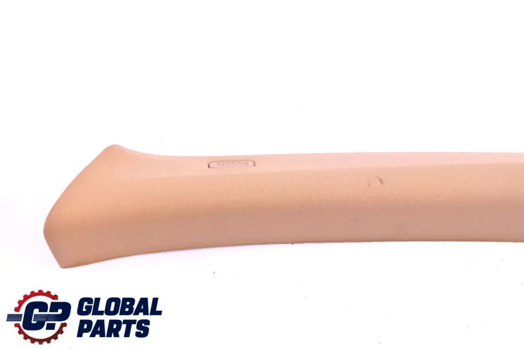 BMW 7 Series E65 E66 Covering Apron Pillar Cover Trim Left N/S Beige 8223665