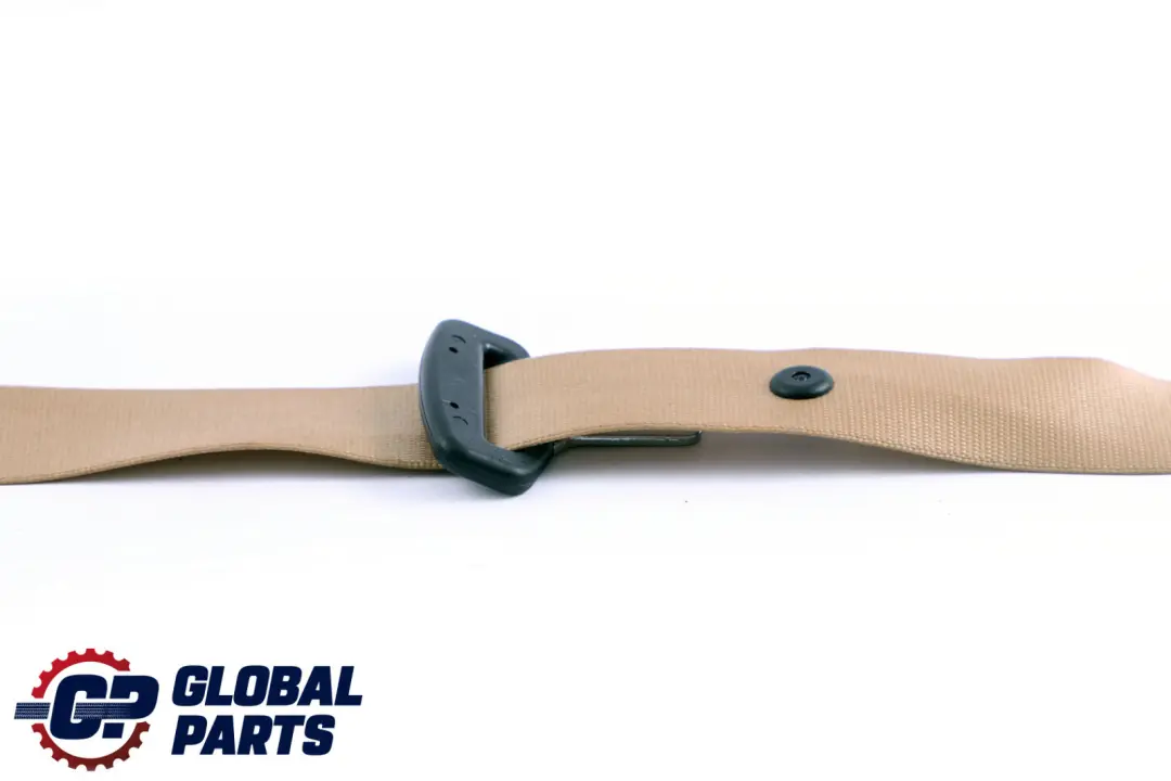 BMW 7 Series E65 E66 Rear Center Upper Seat Belt Beige 7025410