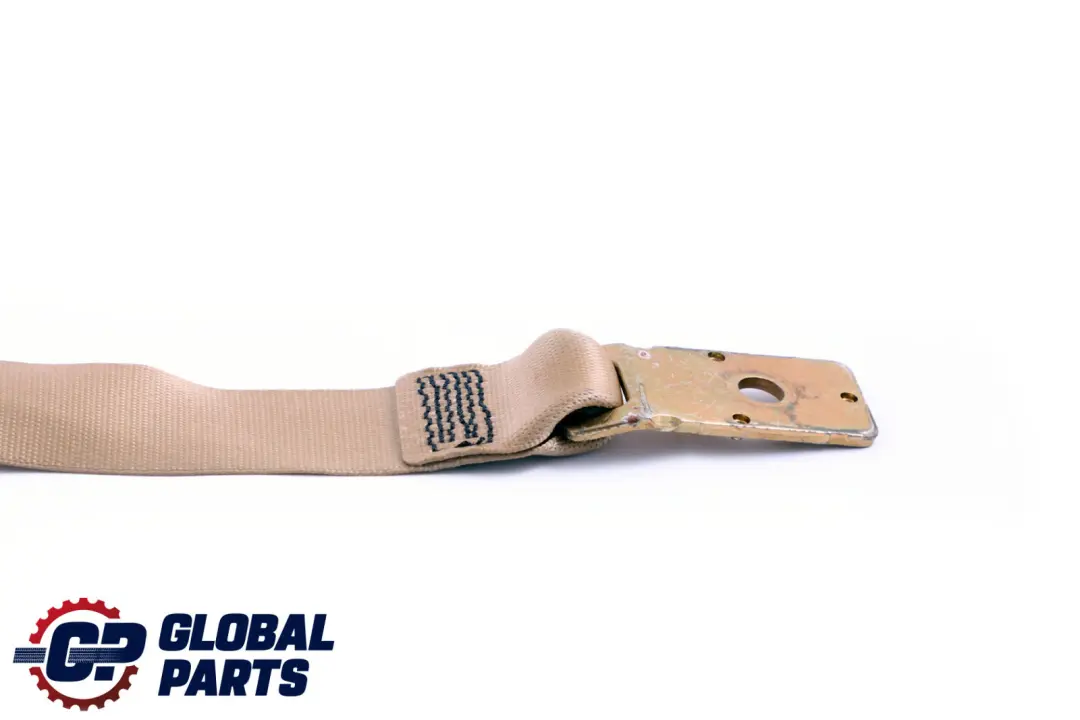 BMW 7 Series E65 E66 Rear Center Upper Seat Belt Beige 7025410