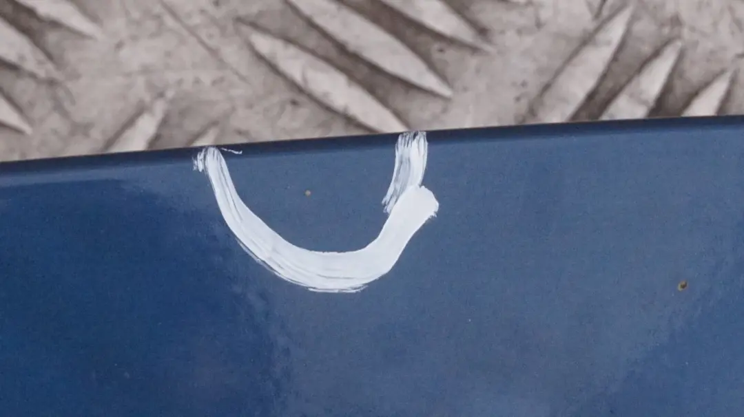 BMW X5 Series E53 4 Rear Spoiler Upper Topasblau Blue Blau Metallic - 364