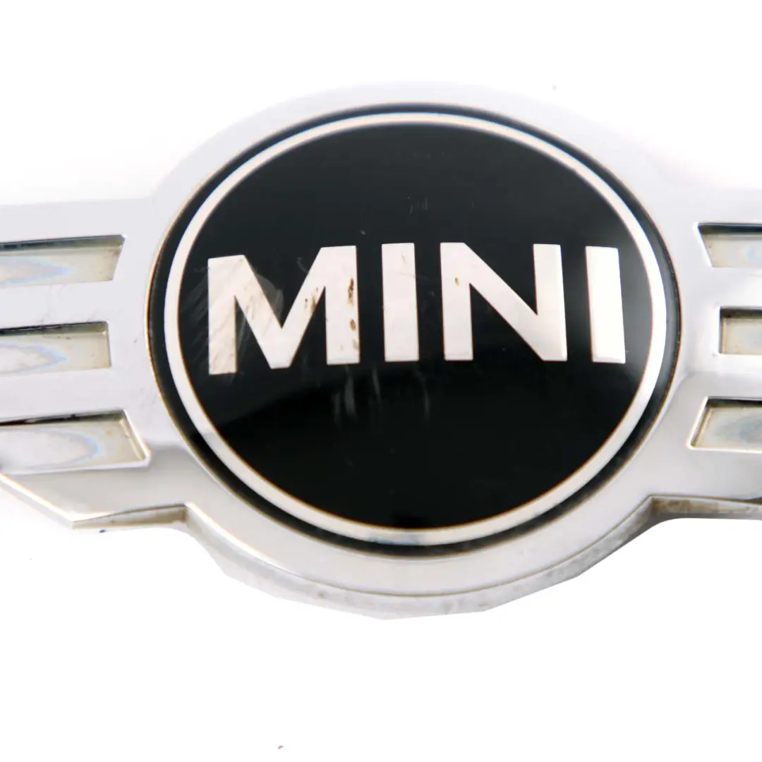 Mini One R50 R53 R56 R57 Genuino Insignia trasera portón trasero Emblema Cromo