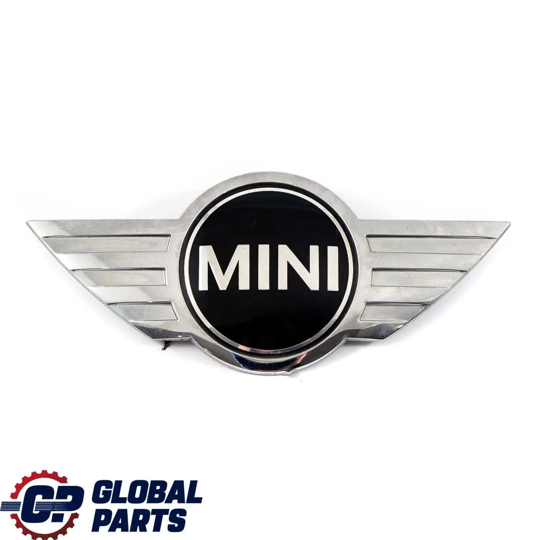 Mini R50 R53 R56 Logo Emblemat Znaczek Klapy Bagażnika Chrom 7026186