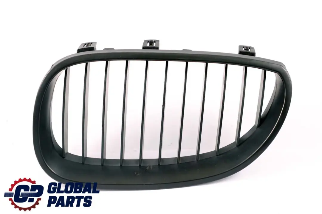 BMW 5 Series E60 E61 LCI Left Bumper Radiator Grille N/S Black 7027061