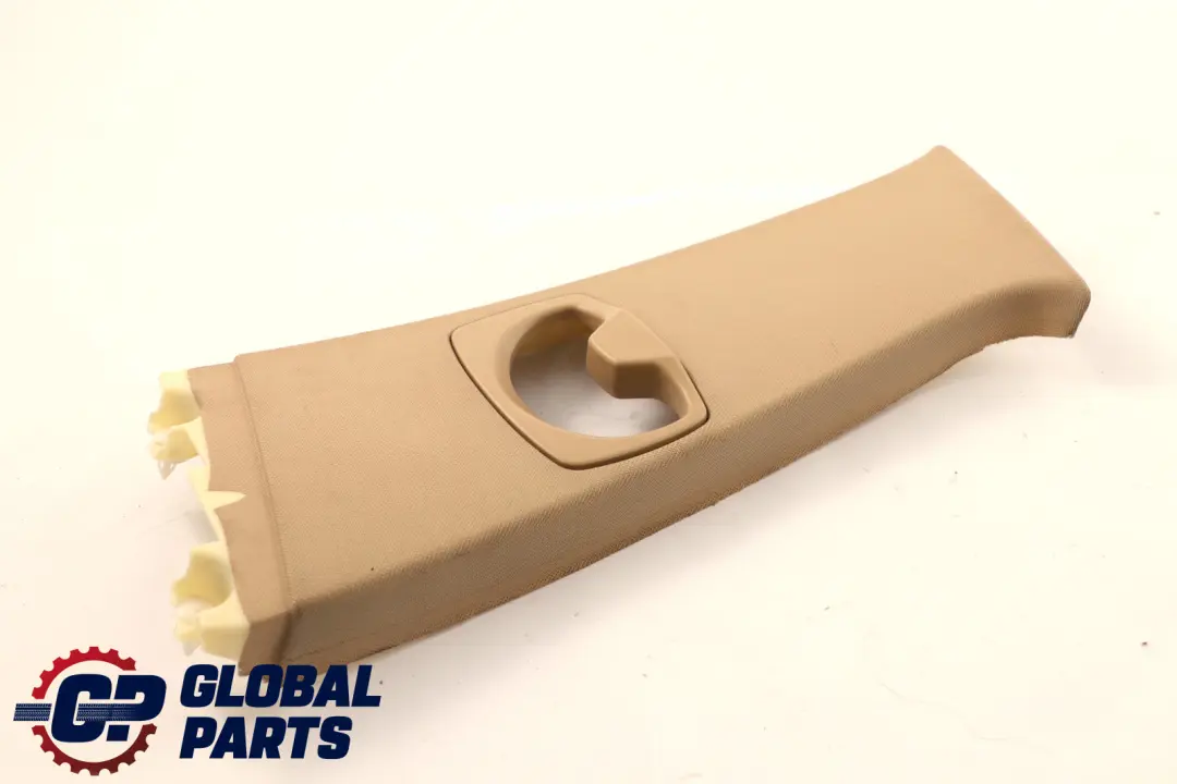 BMW 5 Series E60 E60N E61 E61N Top left B-Column Trim Panel Beige N/S 7027087