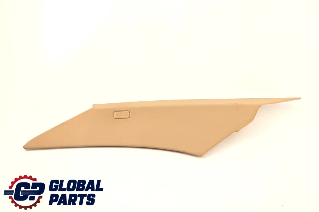 BMW E60 LCI Rear Right C-column Trim Panel Beige O/S 7027094