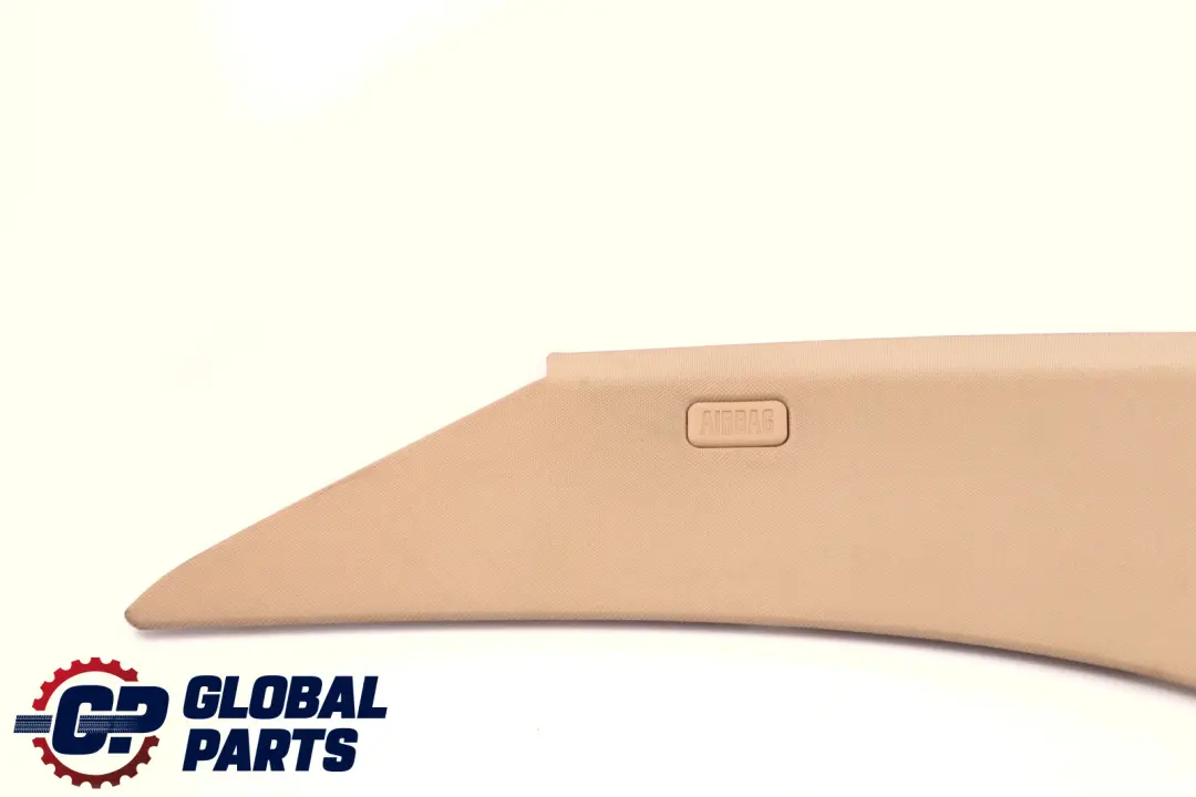 BMW E60 LCI Rear Right C-column Trim Panel Beige O/S 7027094