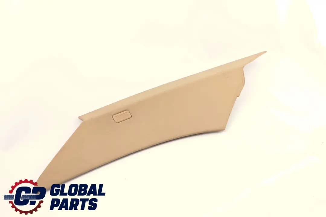 BMW E60 LCI Rear Right C-column Trim Panel Beige O/S 7027094