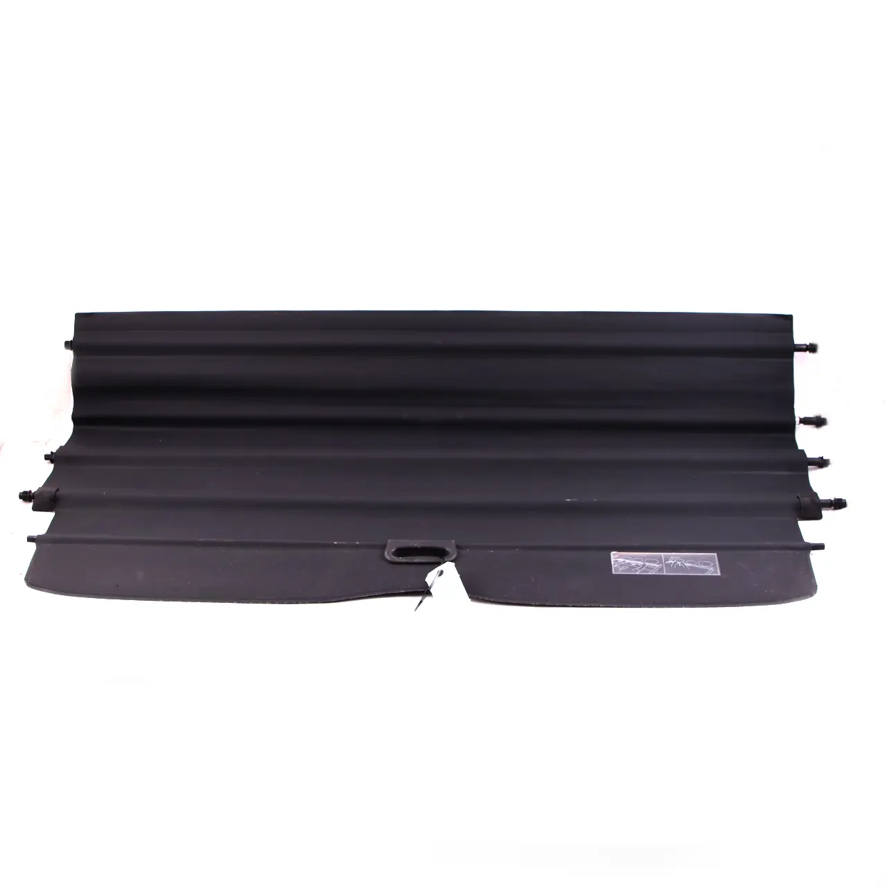 BMW X5 E53 Boot Trunk Room Roller Blind Rear Parcel Shelf Schwarz Black