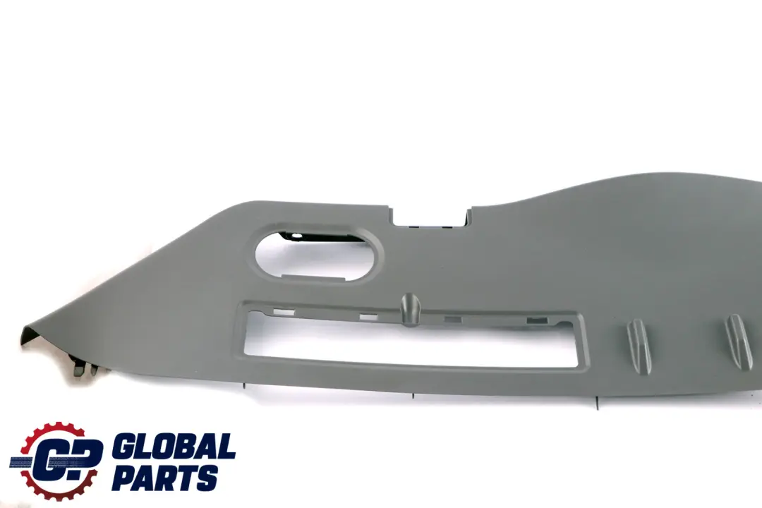 BMW 7 SERIES E65 E66 E67 LOWER TAIL LID TRIM PANEL REAR BASALTGRAU HELL