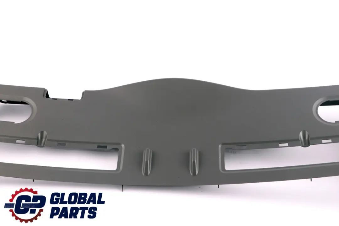 BMW 7 SERIES E65 E66 E67 LOWER TAIL LID TRIM PANEL REAR BASALTGRAU HELL