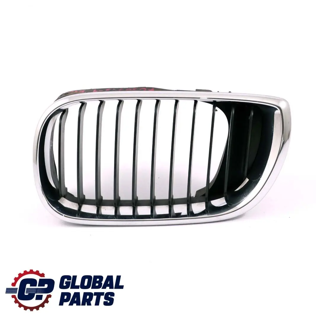 BMW E46  1 Pare-Chocs Grille Decorative a Gauche Noir Chrome 7030545