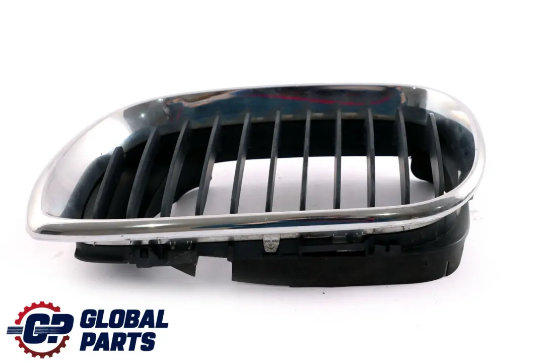 BMW 3 Series E46 Front Bumper Centre Grille Left N/S Black Chrome 7030545