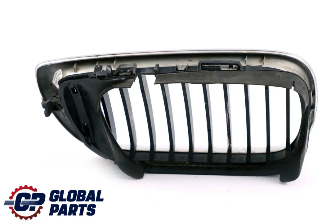 BMW 3 Series E46 Front Bumper Centre Grille Left N/S Black Chrome 7030545