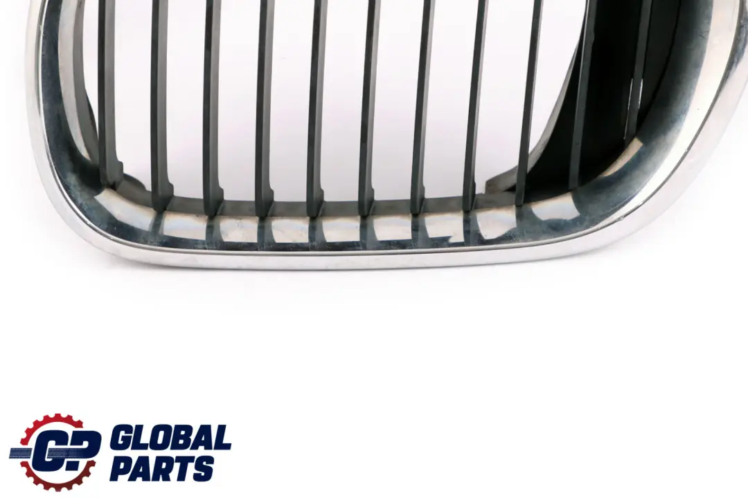 BMW 3 Series E46 Front Bumper Centre Grille Left N/S Black Chrome 7030545