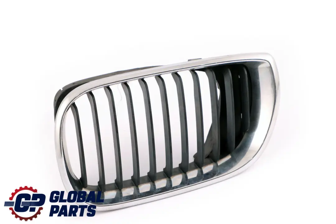 BMW 3 Series E46 Front Bumper Centre Grille Left N/S Black Chrome 7030545