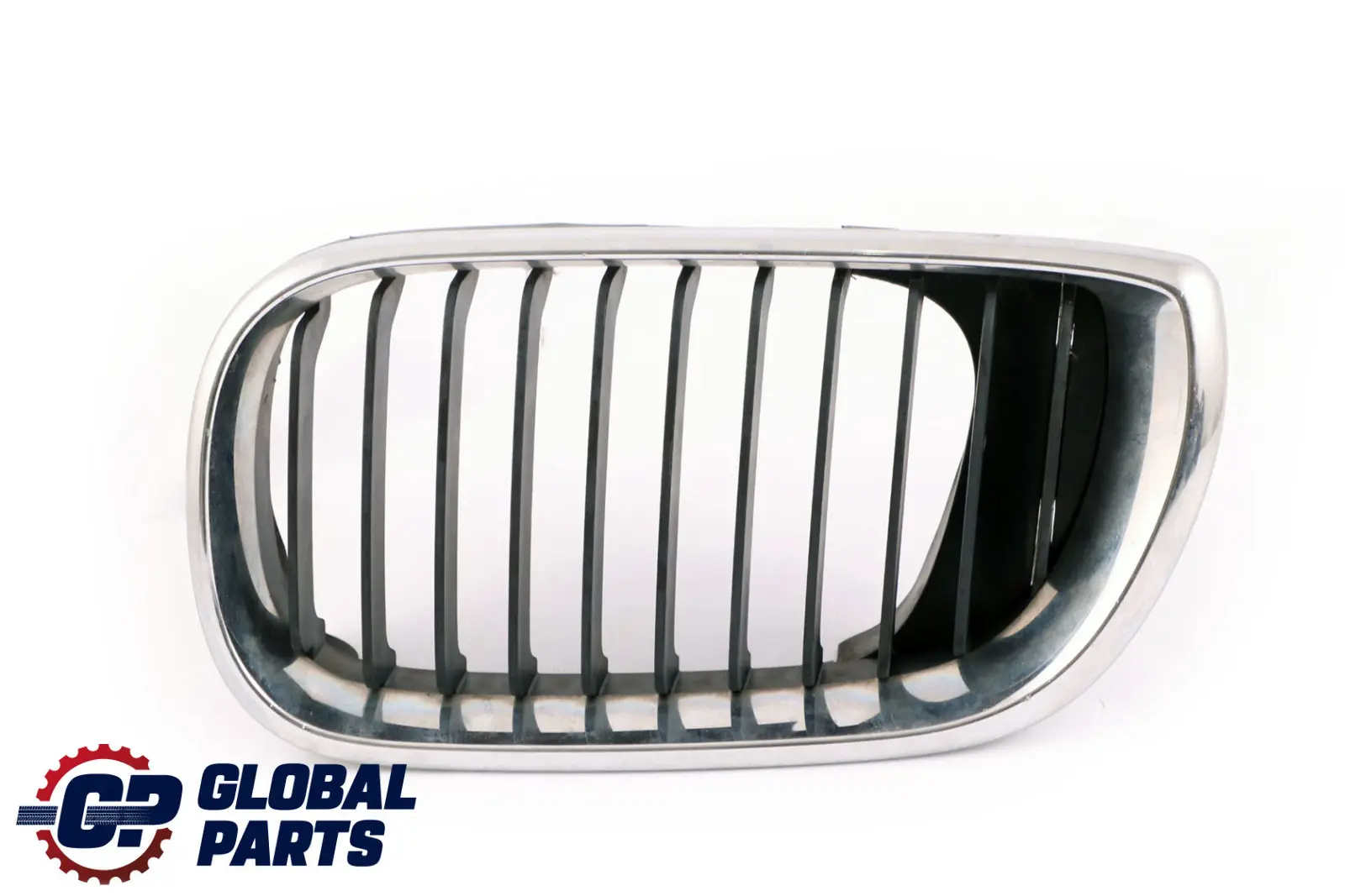 BMW 3 Series E46 Front Bumper Centre Grille Left N/S Black Chrome 7030545