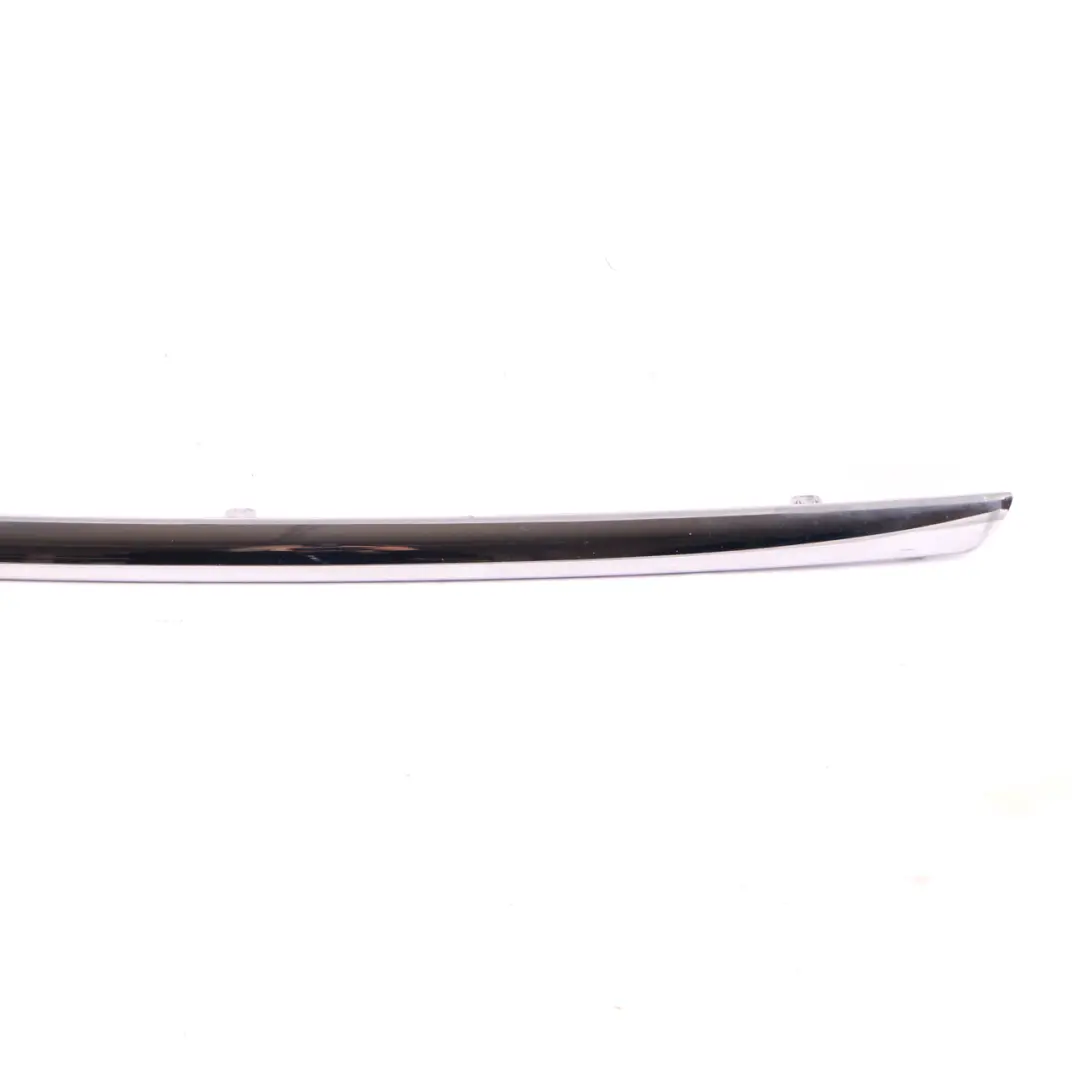 Mini Cooper One 1 R50 R52 Front Bumper Rubber Strip Cover Trim Panel Chrome