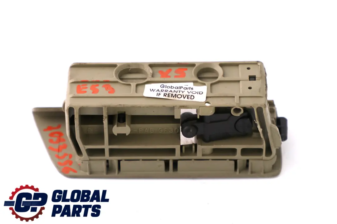 BMW X5 Series E53 Right O/S Support Roll Blind Sight Protect Pastel Green