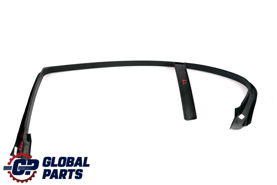 BMW E60 E60 LCI Marco Ventana Puerta Trasera Izquierda Embellecedor 7033647