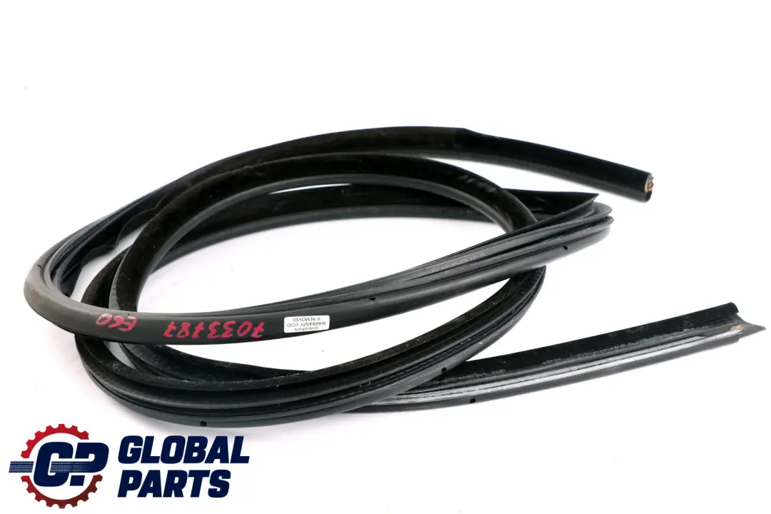 BMW E60 E61 LCI Burlete De Protección Del Borde De La Puerta Delantera 7033787