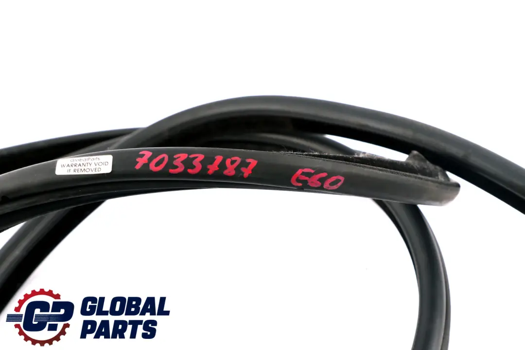 BMW E60 E61 LCI Burlete De Protección Del Borde De La Puerta Delantera 7033787