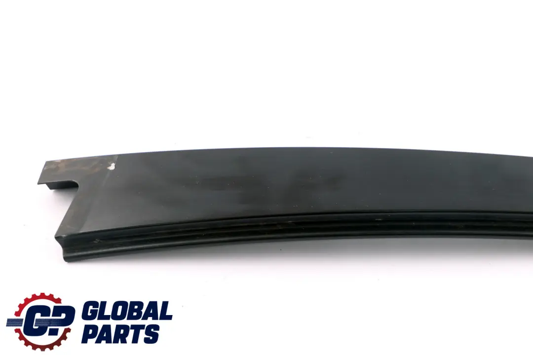 BMW 5 E60 E60N E61 LCI Finisher Window Frame B-pillar Rear Right Door O/S Black