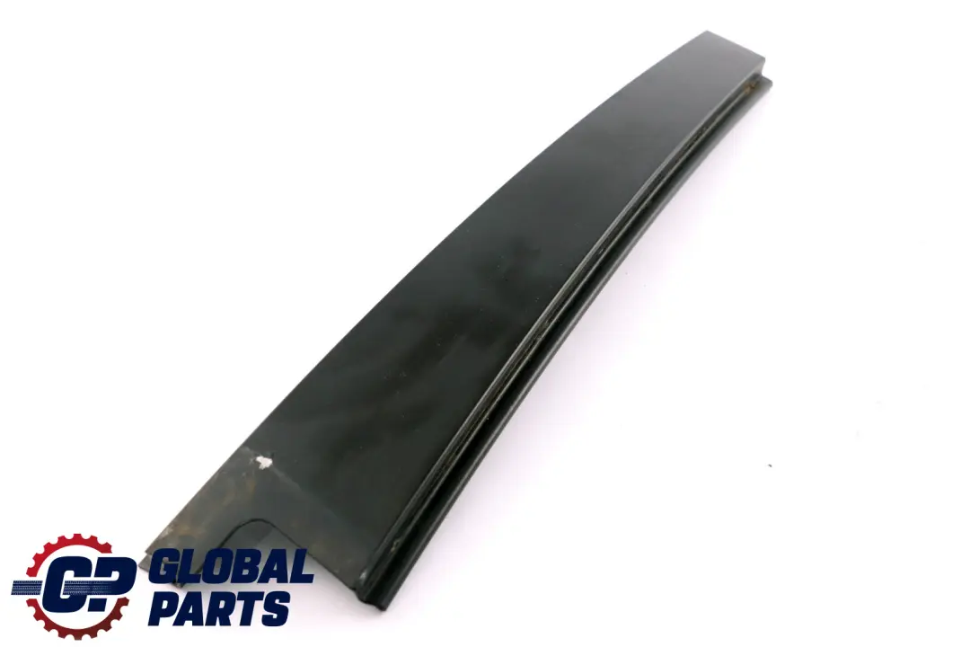 BMW 5 E60 E60N E61 LCI Finisher Window Frame B-pillar Rear Right Door O/S Black