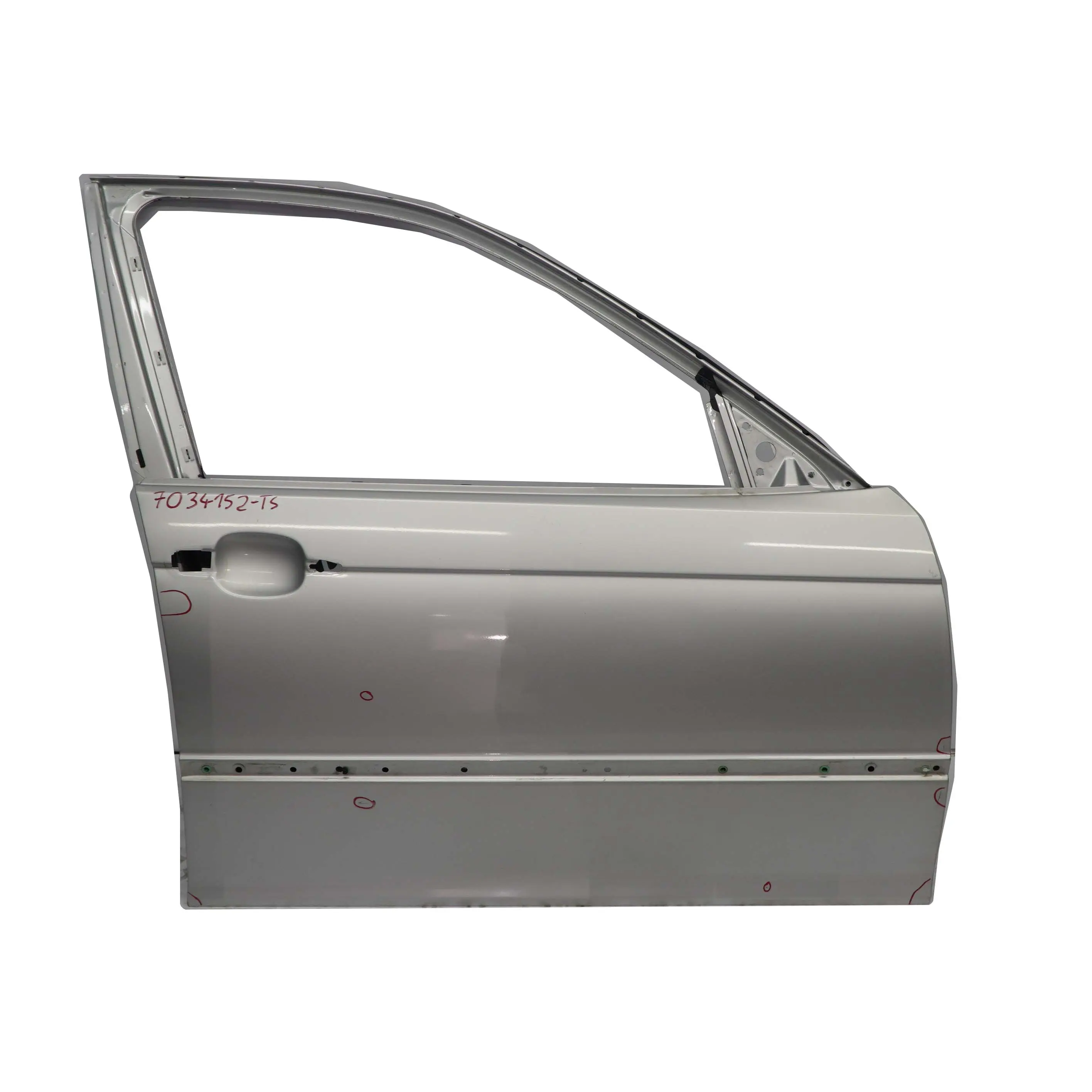 BMW 3 E46 Saloon Touring Door Front Right O/S Titansilber Titan Silver - 354