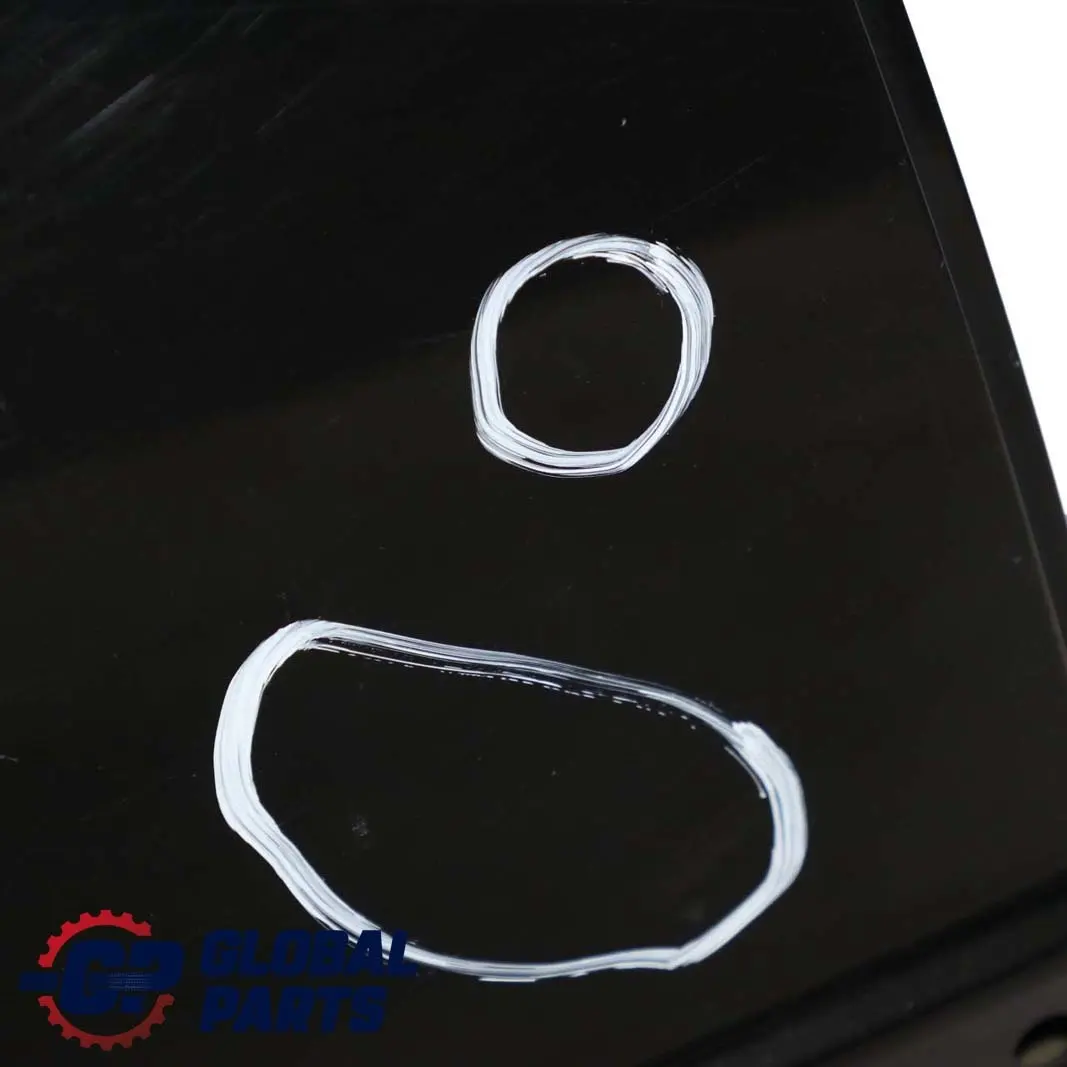 BMW 3 Series E46 Touring Door Rear Right O/S Schwarz 2 Black - 668