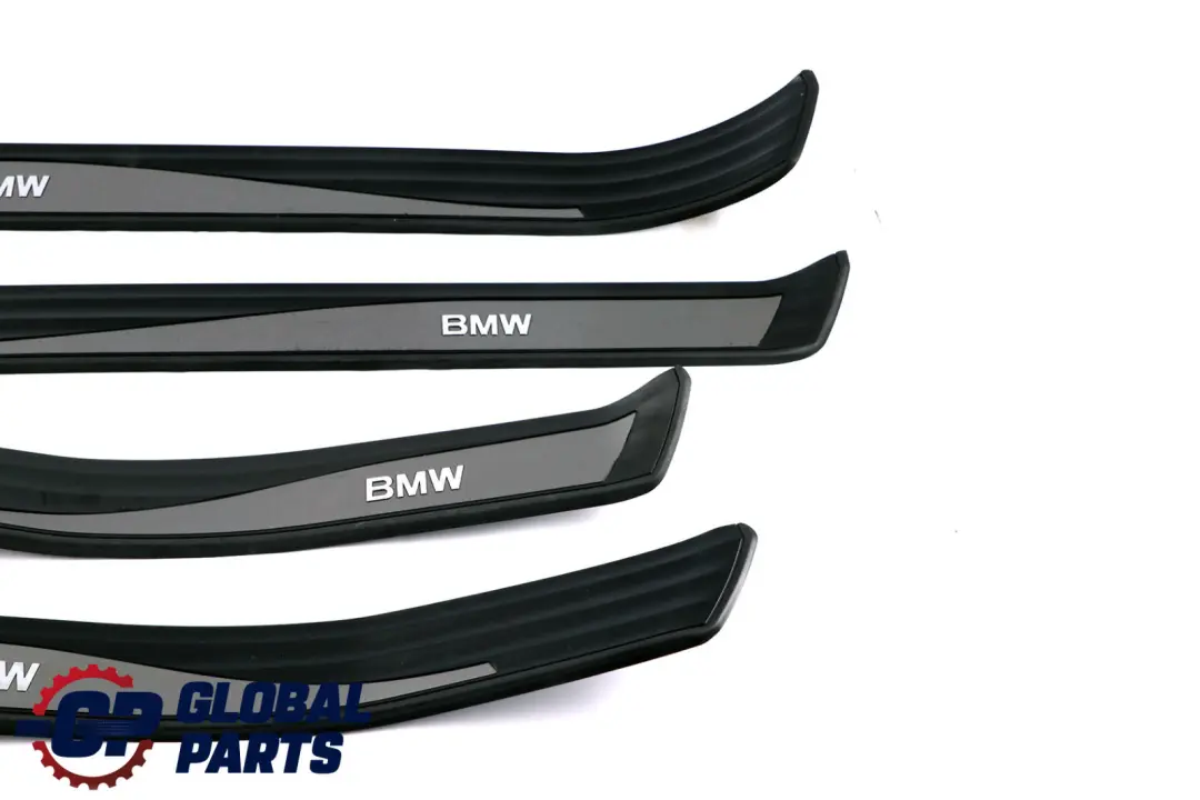 BMW E60 E61 LCI Jeu de caches avant d'entree arriere Schwarz Black N/O/S