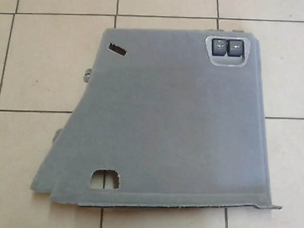 BMW X5 Series E53 Trunk Trim Panel Right O/S Grau Grey