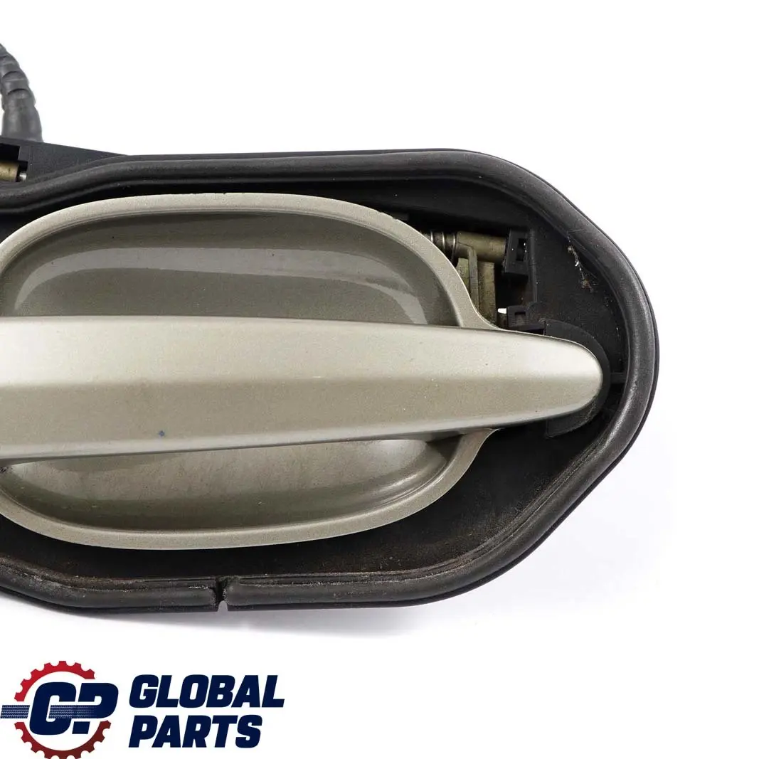 BMW 5 Series E60 E61 Complete Rear Right Grab Handle O/S Olivin Metallic 349