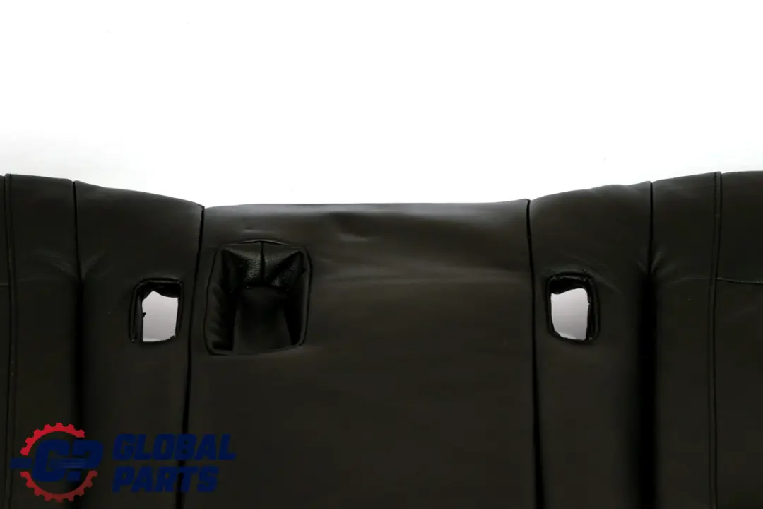 BMW E65 Sitzbezug Schwarz Leder Interieur Rücksitzbank Basis Couch 7035019