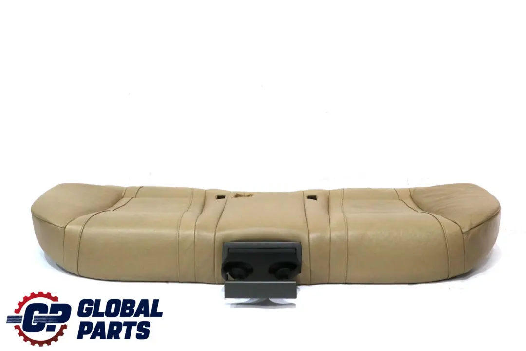 BMW 7 Series E65 Beige Leather Interior Rear Seat Bench Base Couch