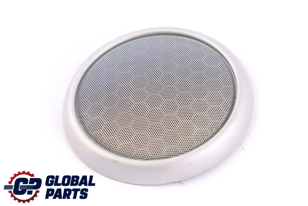 Mini R50 R53 Cover Door Trim Loudspeaker Left Right Grid White Silver