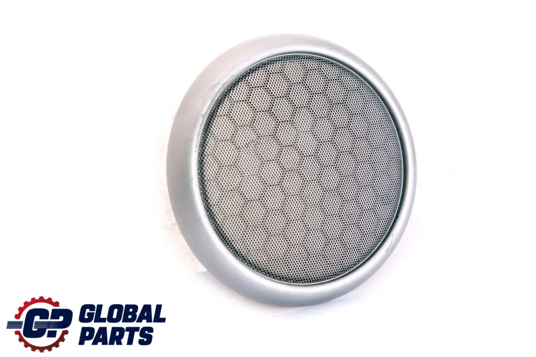 Mini R50 R53 Cover Door Trim Loudspeaker Left Right Grid White Silver