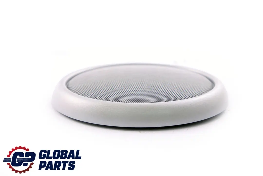 Mini R50 R53 Cover Door Trim Loudspeaker Left Right Grid White Silver