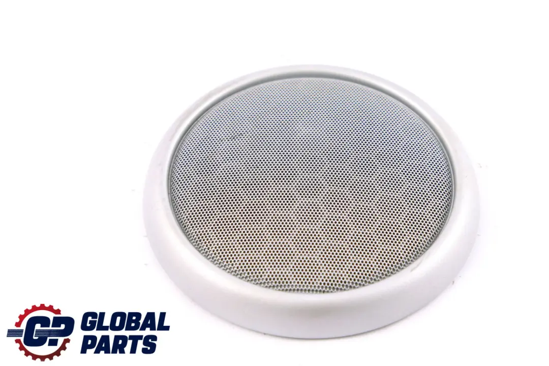 Mini R50 R53 Cover Door Trim Loudspeaker Left Right Grid White Silver