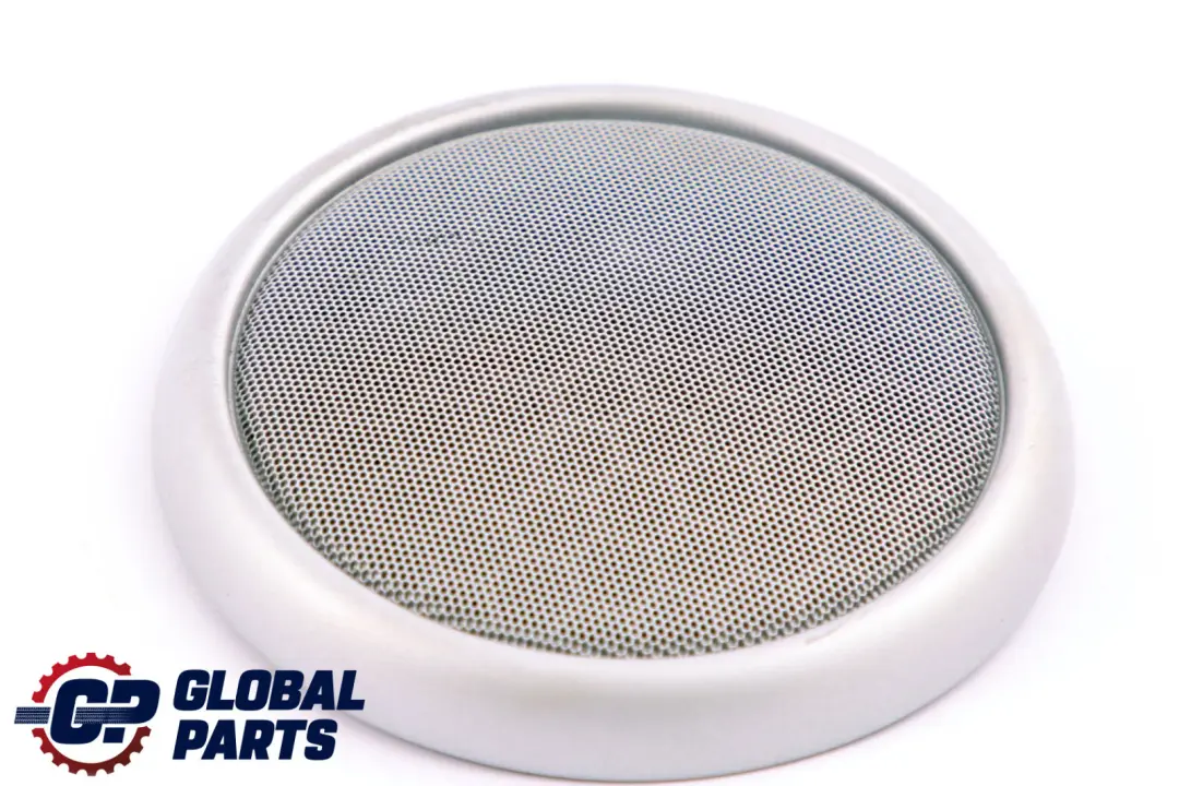 Mini R50 R53 Cover Door Trim Loudspeaker Left Right Grid White Silver