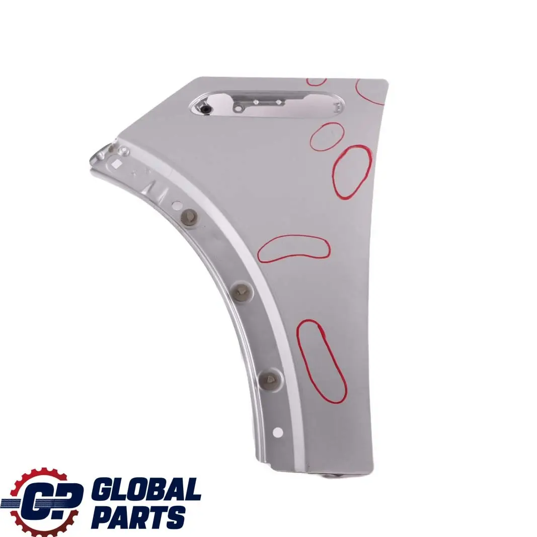 £Mini Cooper 4 R50 R52 R53 Front Left N/S Side Panel Fender Wing Pure Silver