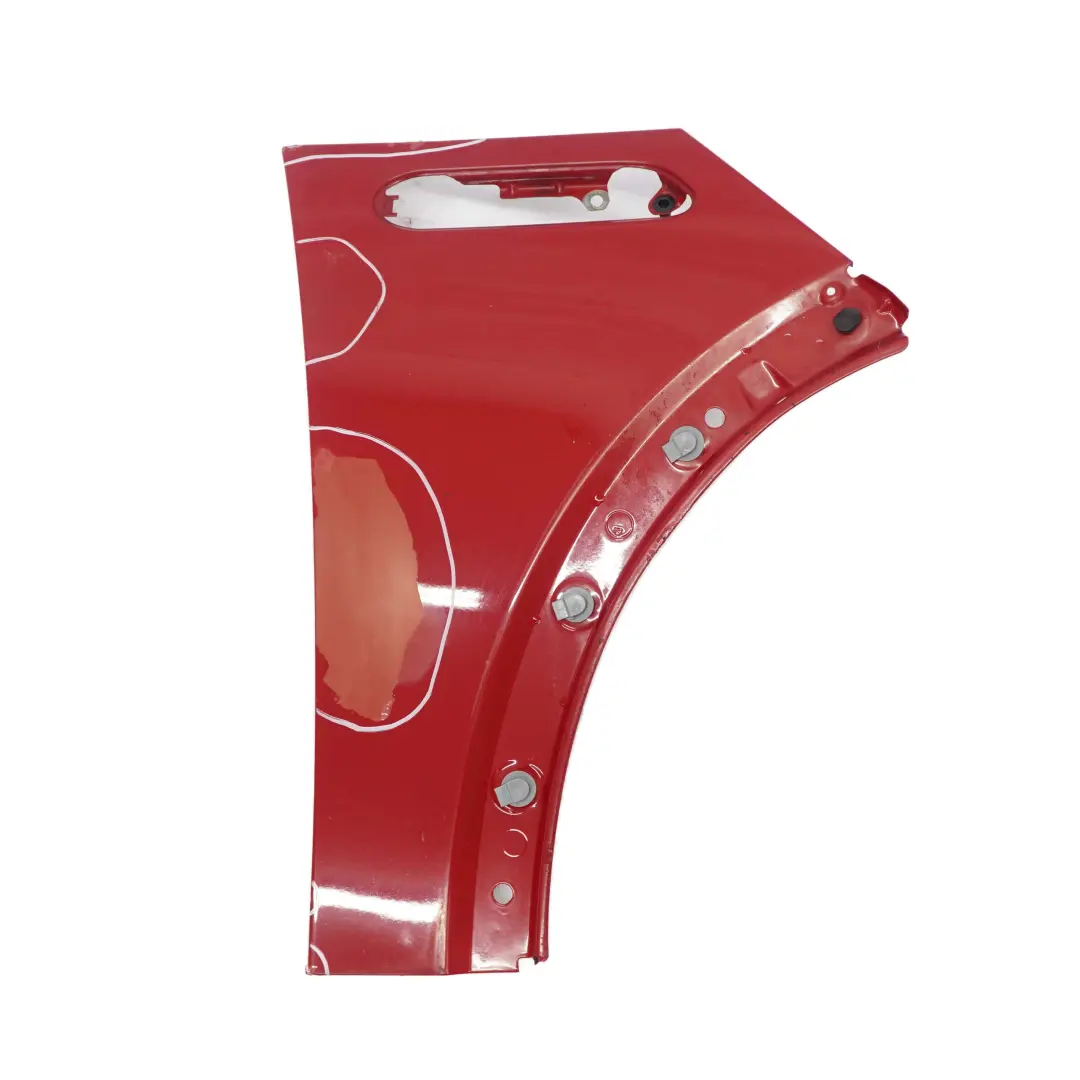 Mini R50 R52 R53 Delantero Derecho Panel Lateral Guardabarros Wing Chili Red 851