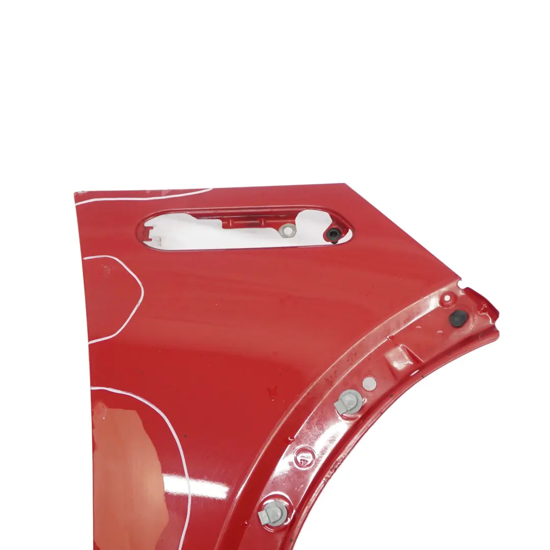 Mini R50 R52 R53 Delantero Derecho Panel Lateral Guardabarros Wing Chili Red 851