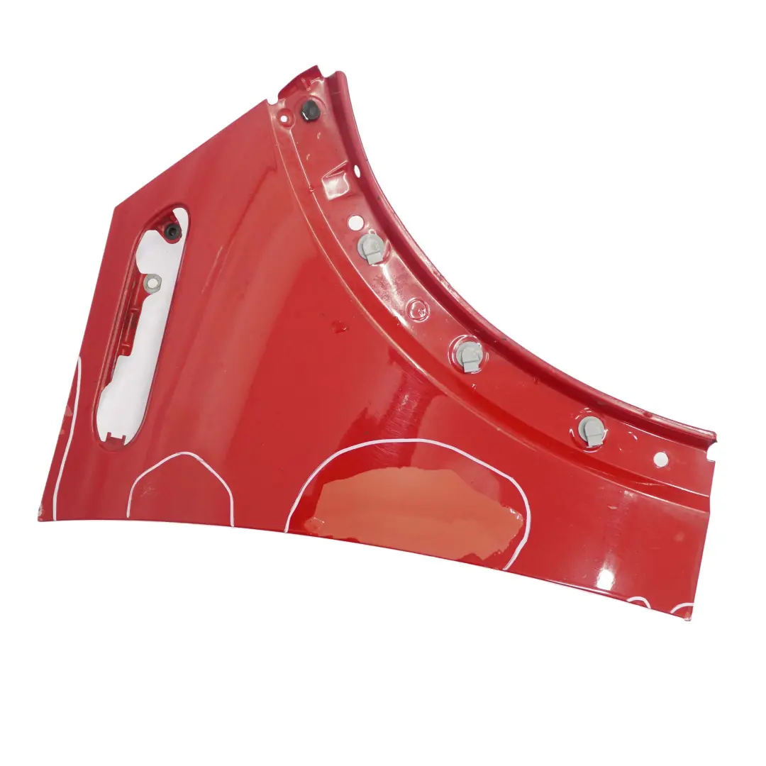 Mini R50 R52 R53 Delantero Derecho Panel Lateral Guardabarros Wing Chili Red 851