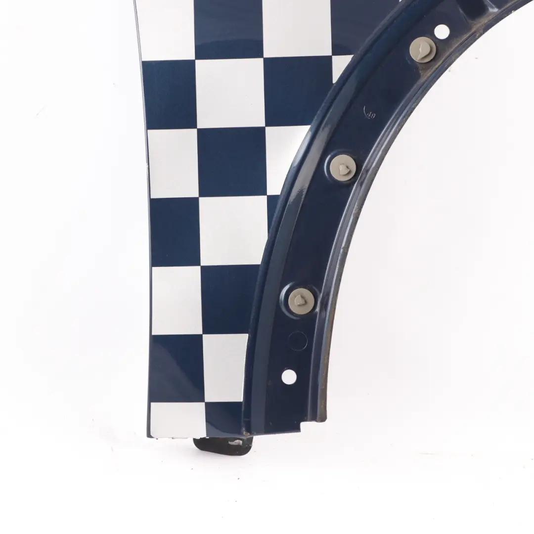 Side Panel Mini R50 R52 R53 Front Right O/S Fender Wing Space Blue Metallic A49