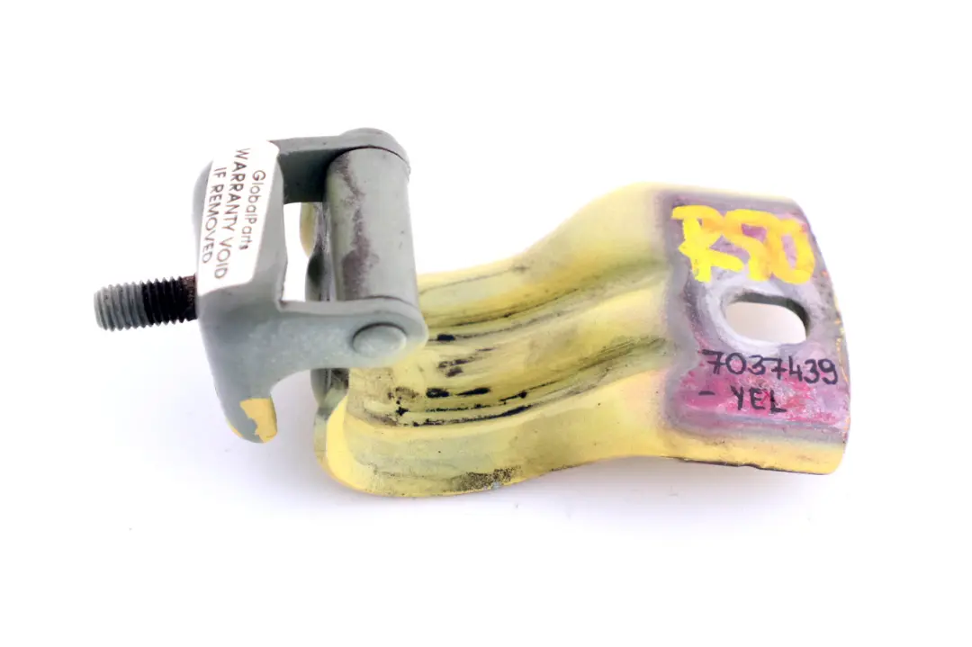 Mini R50 R53 Rear Boot Trunk Lid Hinge Liquid Yellow - 902 7037439