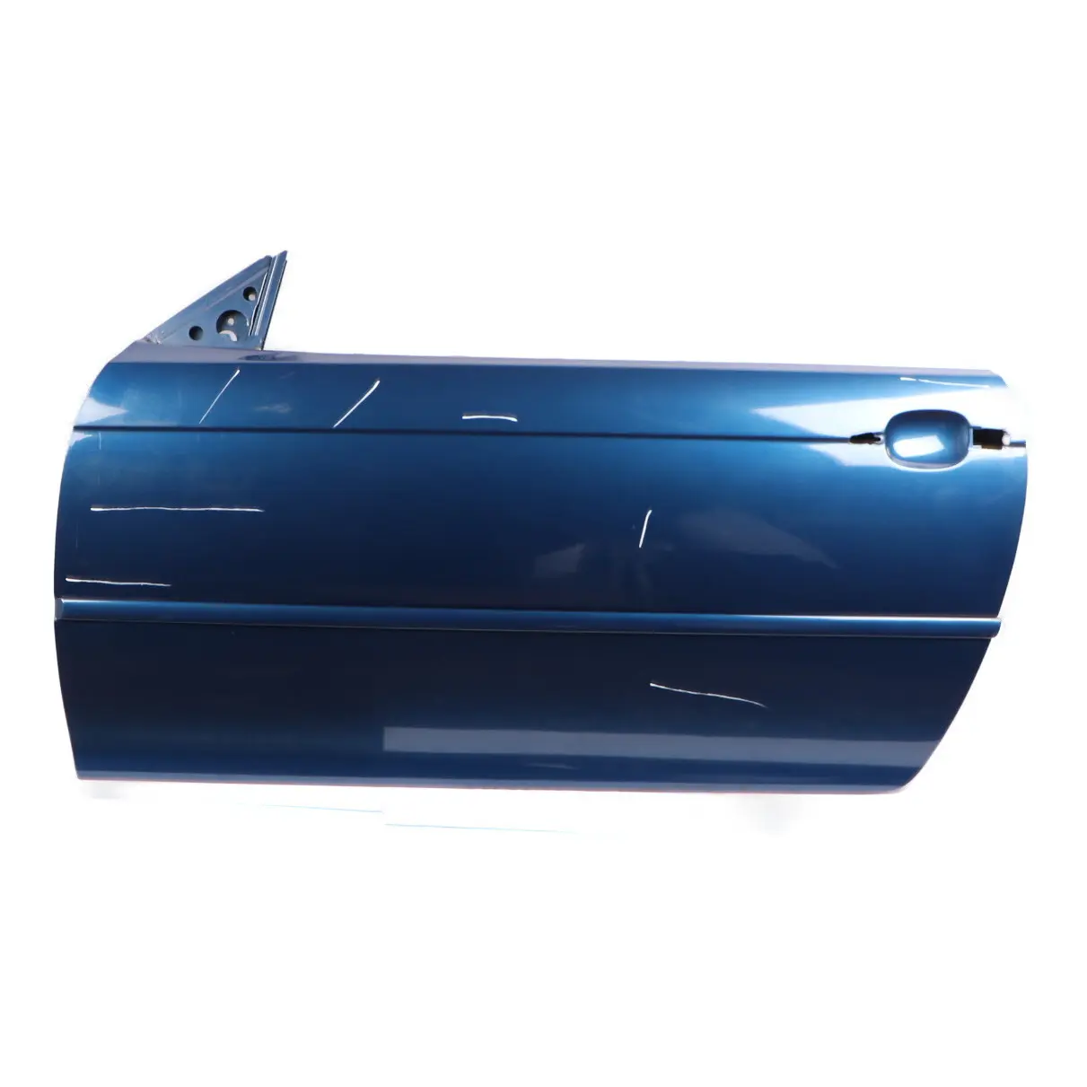 BMW E46 Coupe Convertible Door Front Left N/S Topaz Blue Metallic - 364