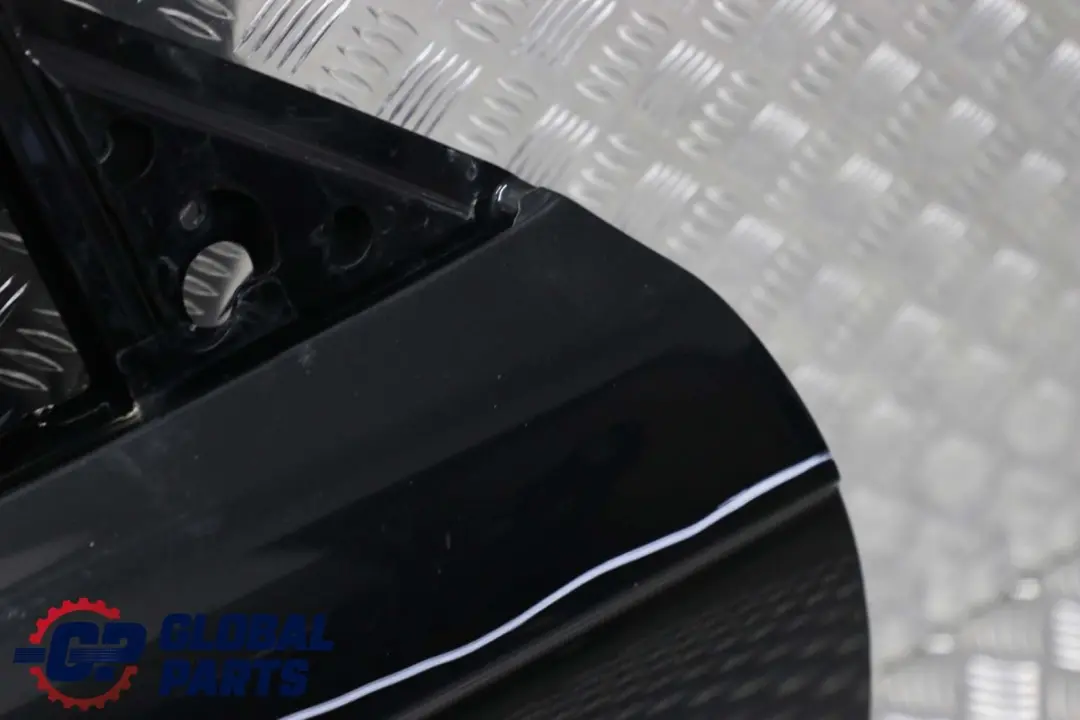 BMW 3 E46 Coupe Cabrio Tür Vorne Links Black Sapphire Schwarz Metallic - 475