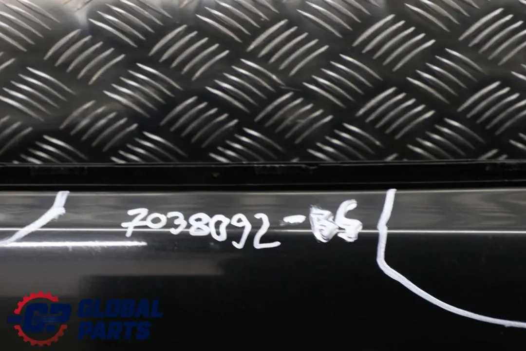 BMW 3 E46 Coupe Cabrio Tür Vorne Links Black Sapphire Schwarz Metallic - 475