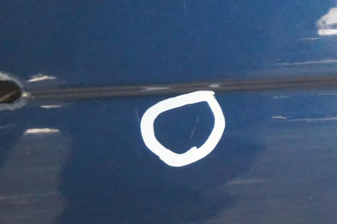 Door Front Right O/S Mysticblau Blue Metallic - A07 BMW 3 E46 Coupe Convertible - SKU 7038092-MYS - Part number 7038092