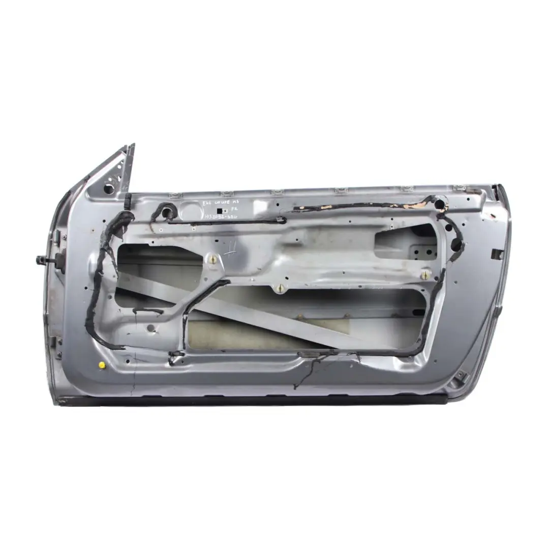 BMW E46 Door Front Right O/S Coupe Convertible Silbergrau Silver Grey - A08